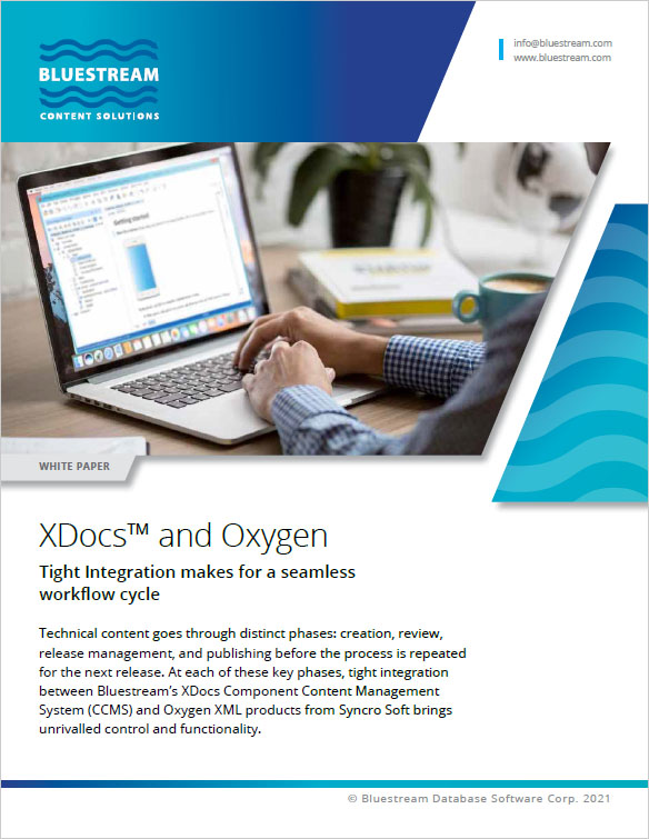 XDocs and Oxygen