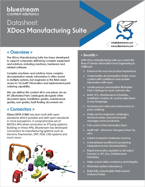 XDocs Manufacturing Suite