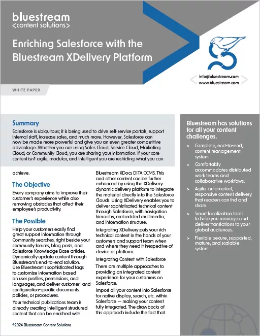 Whitepaper Cover XDelivery and Salesforce